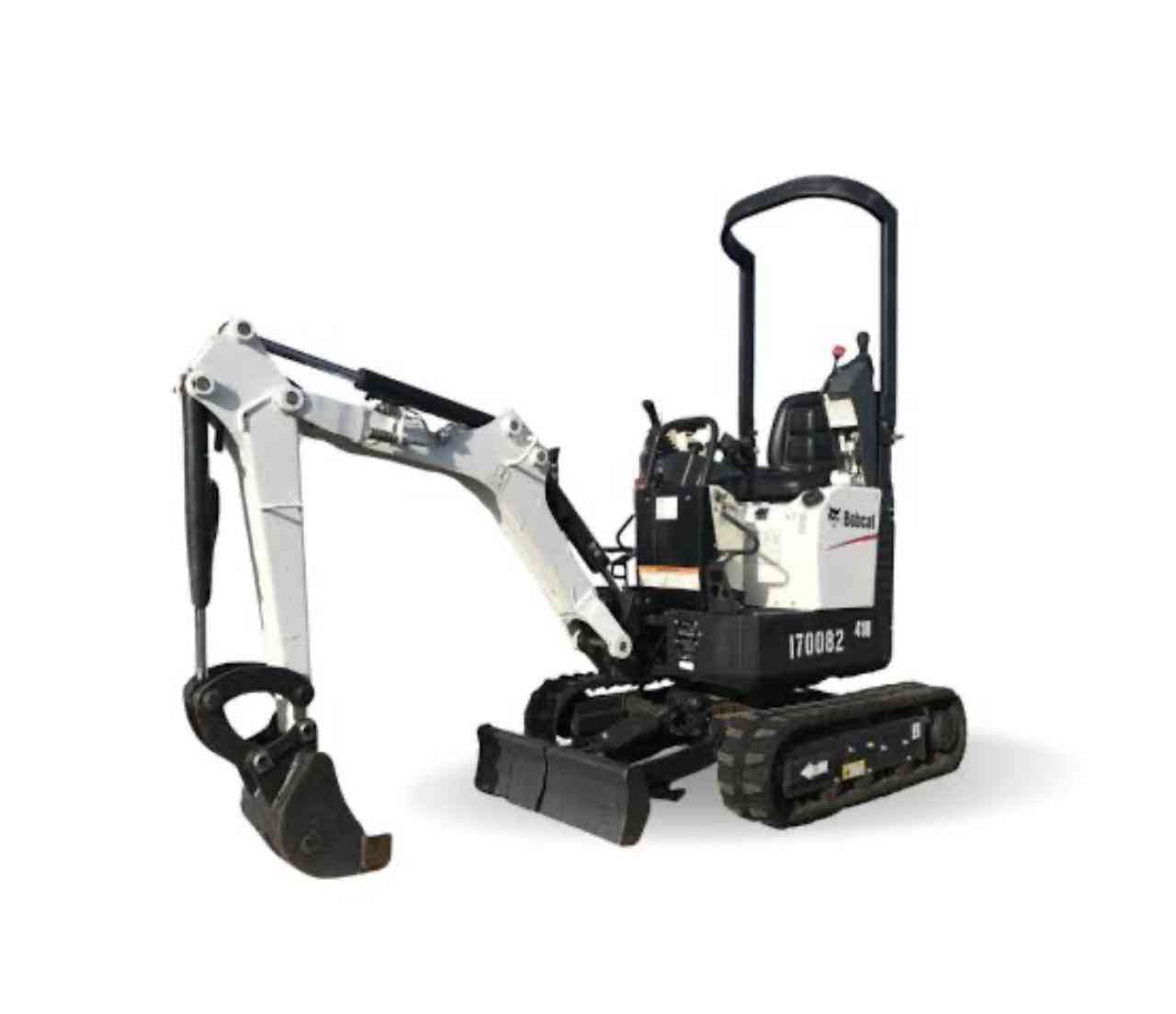 Mini escavadeira Bob Cat 418